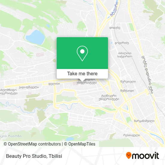 Beauty Pro Studio map