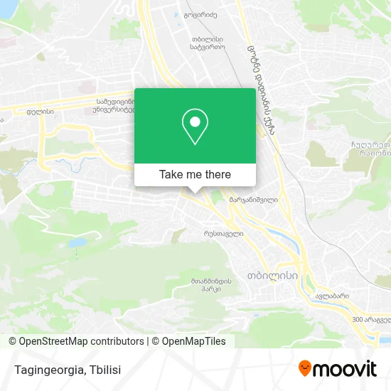 Tagingeorgia map