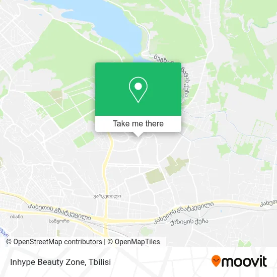 Inhype Beauty Zone map