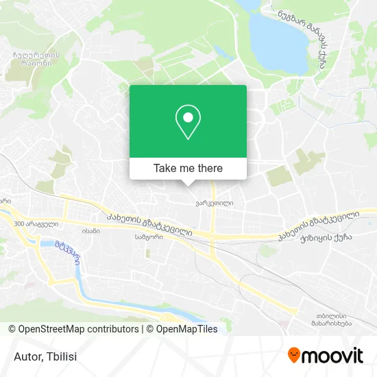 Autor map