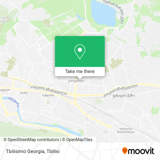 Tbilisimo Georgia map