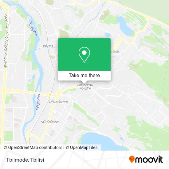 Tbilmode map