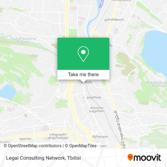 Legal Consulting Network map