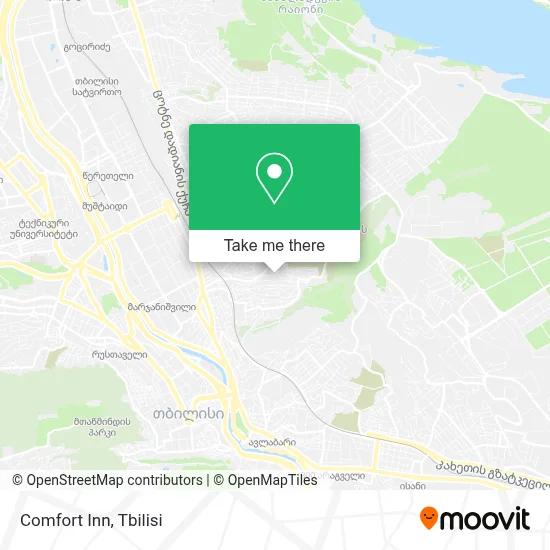 Comfort Inn map