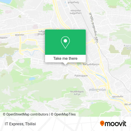 IT Express map