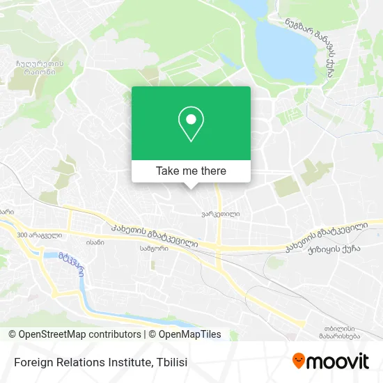 Foreign Relations Institute map