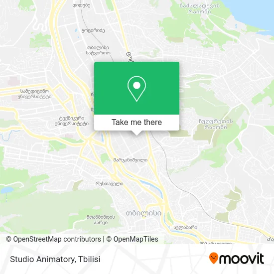 Studio Animatory map