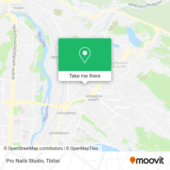 Pro Nails Studio map