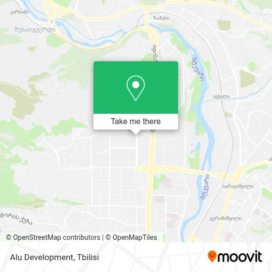 Alu Development map