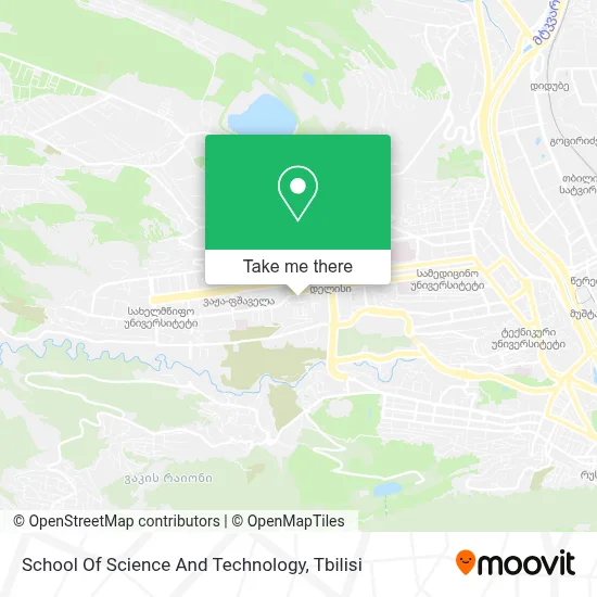 School Of Science And Technology map
