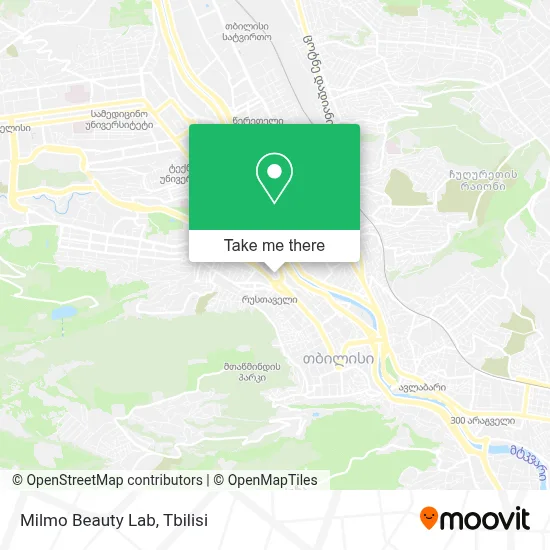 Milmo Beauty Lab map