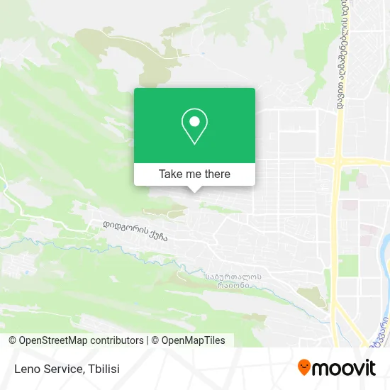 Leno Service map