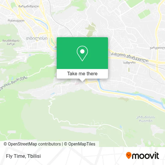 Fly Time map