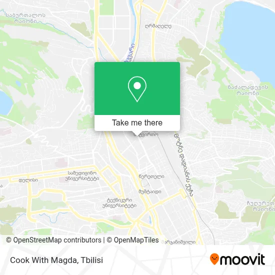 Cook With Magda map