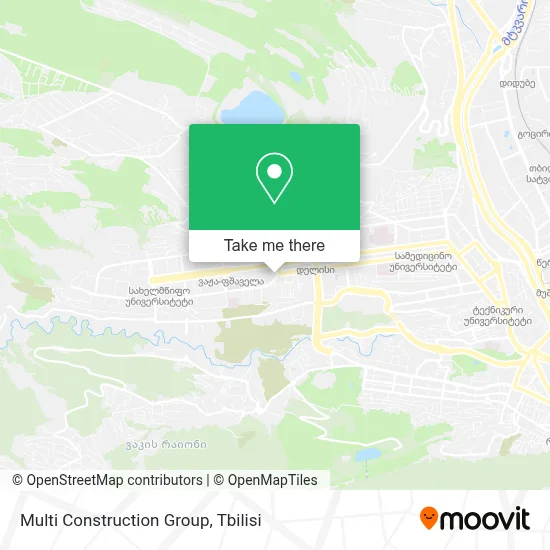 Multi Construction Group map