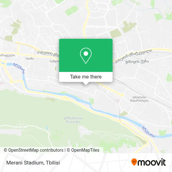 Merani Stadium map