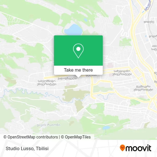 Studio Lusso map