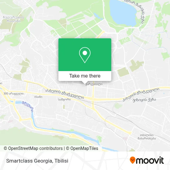 Smartclass Georgia map