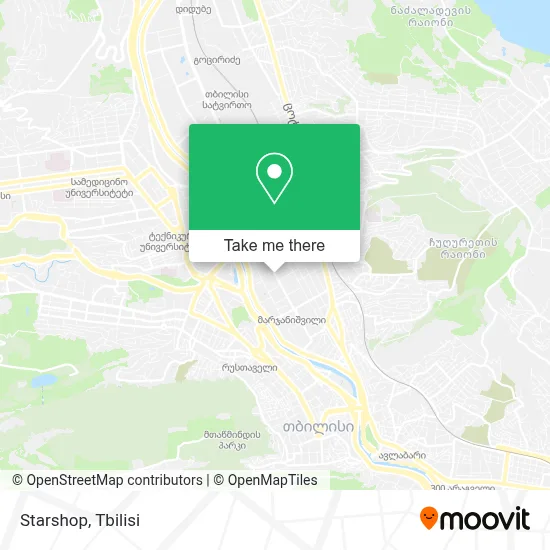 Starshop map