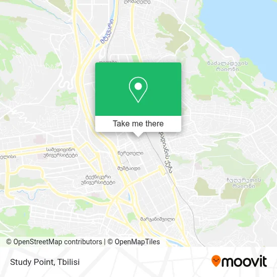 Study Point map