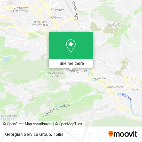 Georgian Service Group map