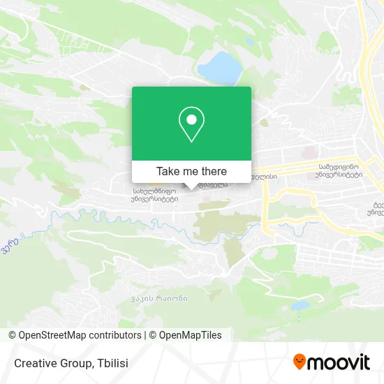 Creative Group map