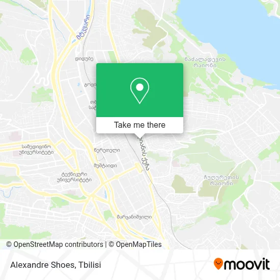 Alexandre  Shoes map