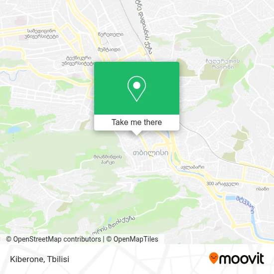 Kiberone map