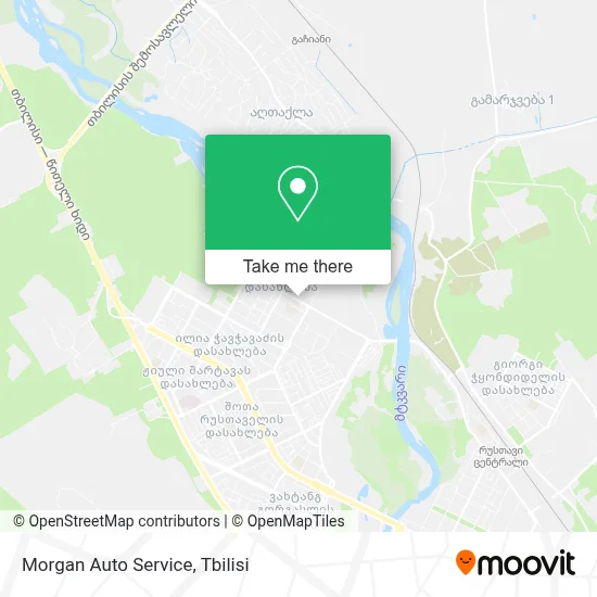 Morgan Auto Service map