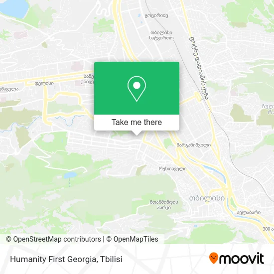 Humanity First Georgia map