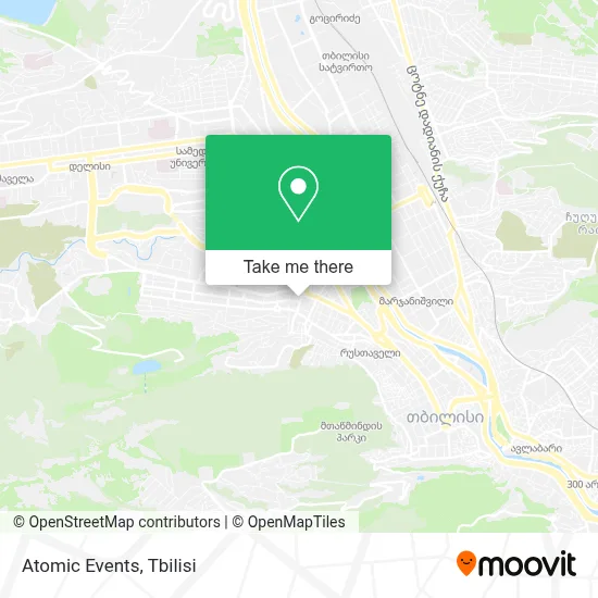 Atomic Events map