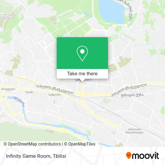 Infinity Game Room map