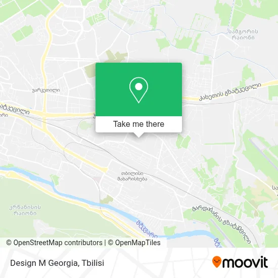 Design M Georgia map