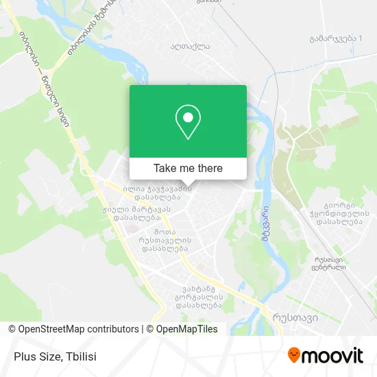 Plus Size map