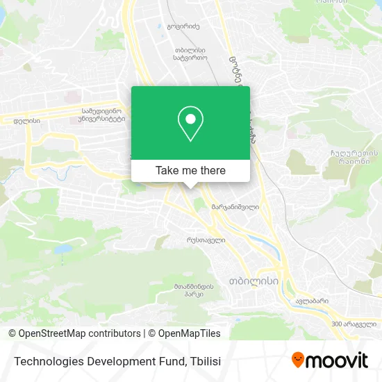 Technologies Development Fund map
