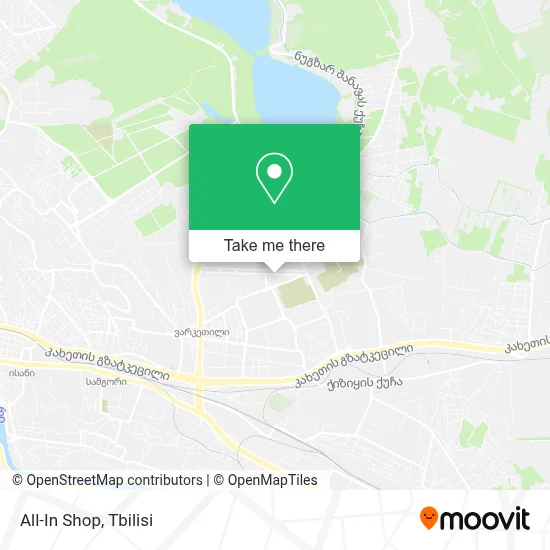 All-In Shop map