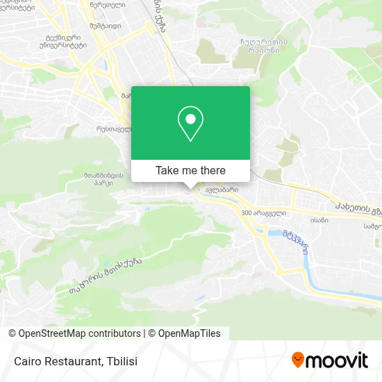 Cairo Restaurant map