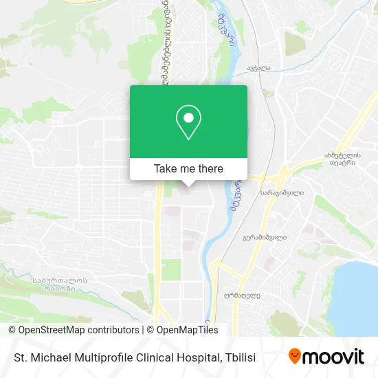 St. Michael Multiprofile Clinical Hospital map