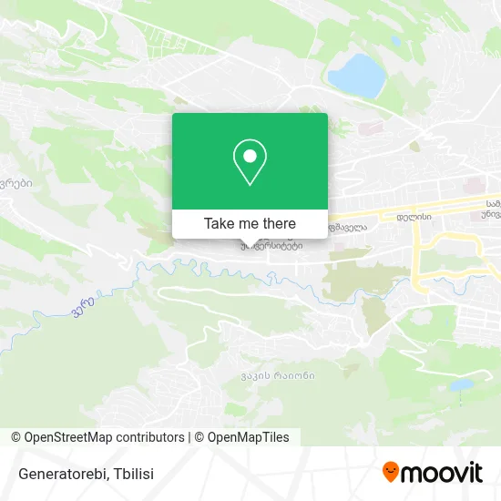 Generatorebi map