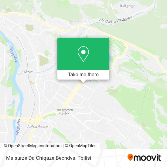 Maisurze Da Chiqaze Bechdva map