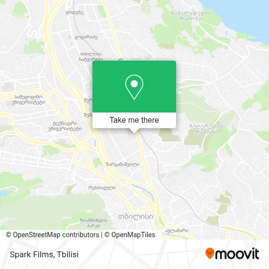 Spark Films map