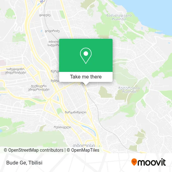 Bude Ge map