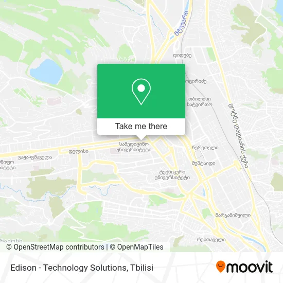 Edison - Technology Solutions map