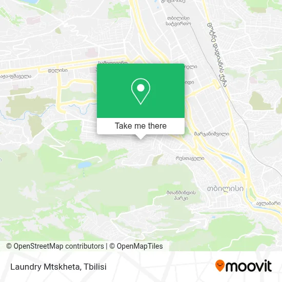Laundry Mtskheta map