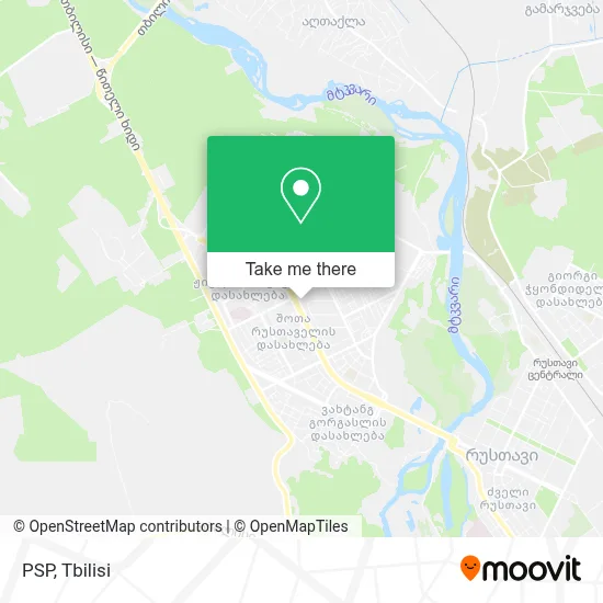 PSP map