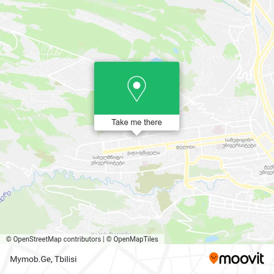 Mymob.Ge map