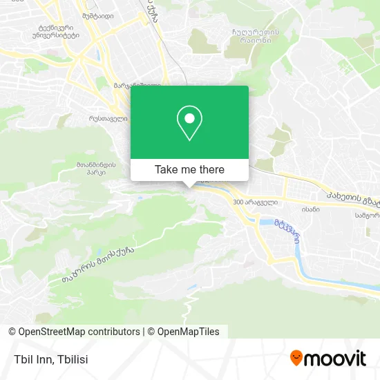Tbil Inn map