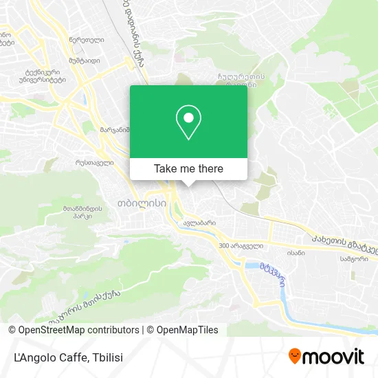 L'Angolo Caffe map