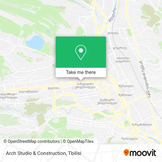 Arch Studio & Construction map