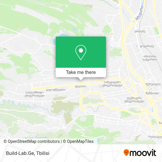 Build-Lab.Ge map